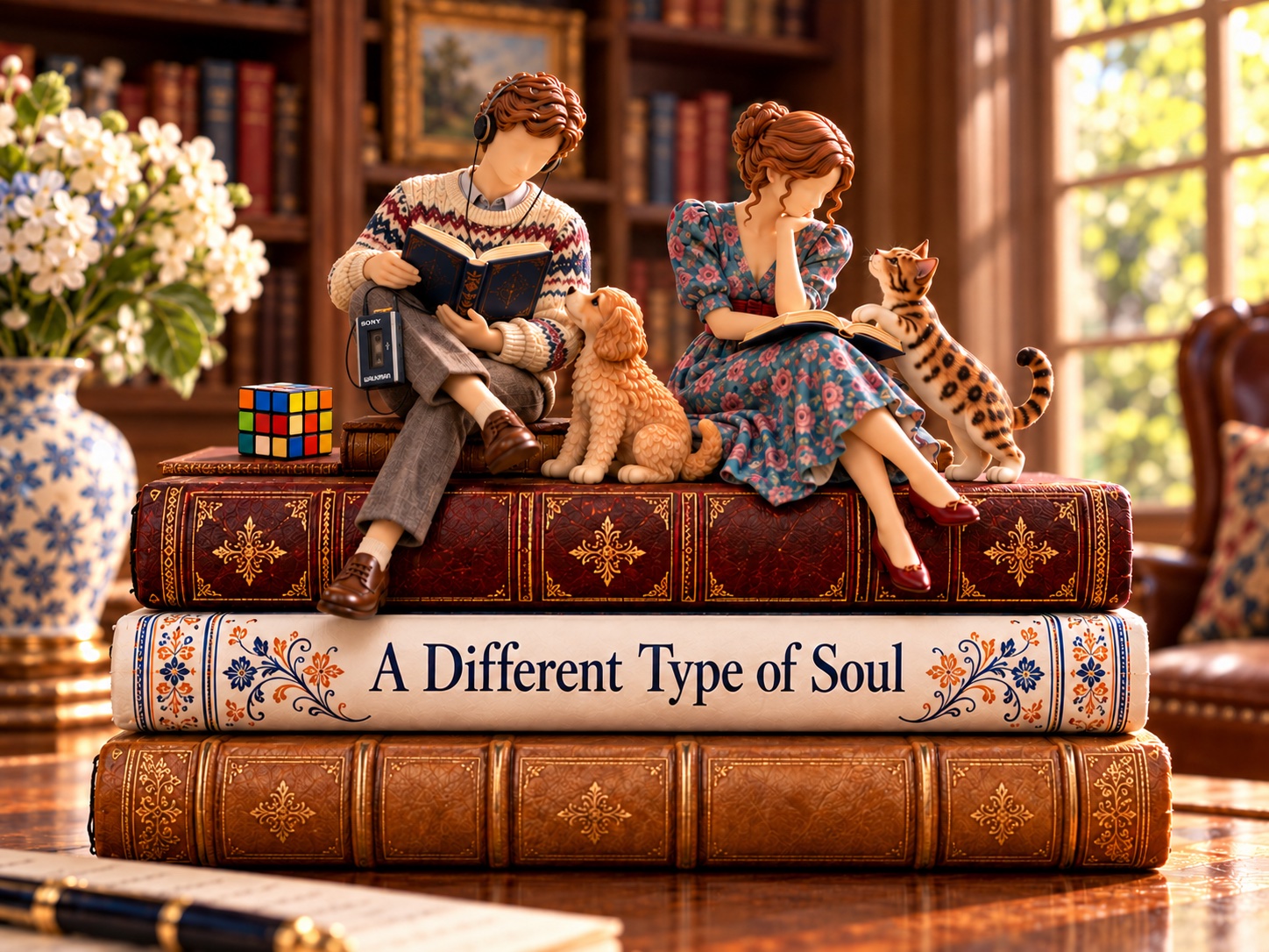 Atmospheric image representing fiction and the early personal-computer era
